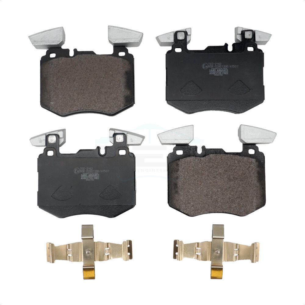 Front Ceramic Disc Brake Pads TEC-2162 For 2019-2022 Mercedes-Benz GLC300 Without Sport Package