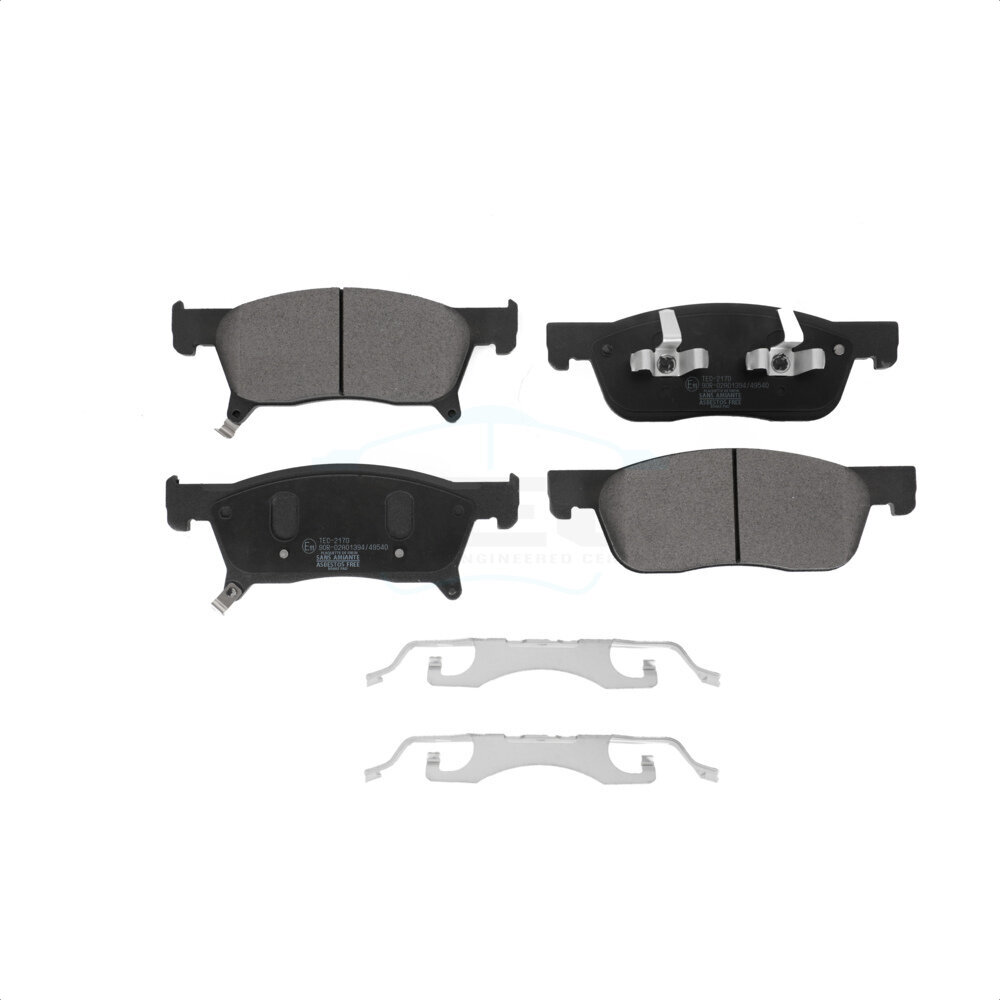 Front Ceramic Disc Brake Pads TEC-2170 For 2019-2024 Subaru Ascent