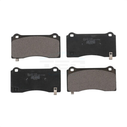 Front Ceramic Disc Brake Pads TEC-2195 For 2017-2023 Tesla 3 With Gray Painted Calipers