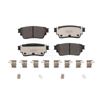 Rear Ceramic Disc Brake Pads TEC-2200 For Nissan Rogue Mitsubishi Outlander Kicks Pathfinder Altima