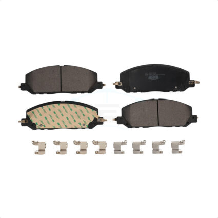 Front Ceramic Disc Brake Pads TEC-2229 For Ford Explorer Lincoln Aviator Police Interceptor Utility
