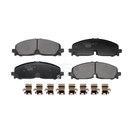 Front Ceramic Disc Brake Pads TEC-2371 For Chevrolet GMC Cadillac Traverse Blazer Colorado XT5 Buick