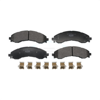 Front Ceramic Disc Brake Pads TEC-2404 For 2021-2024 GMC Chevrolet Savana 2500 Express 3500 4500