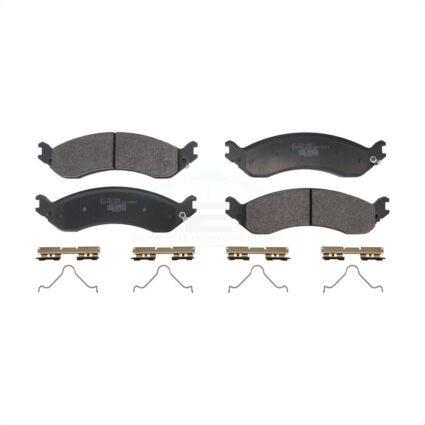 Rear Ceramic Disc Brake Pads TEC-2406 For 2021-2024 GMC Chevrolet Savana 2500 Express 3500 4500