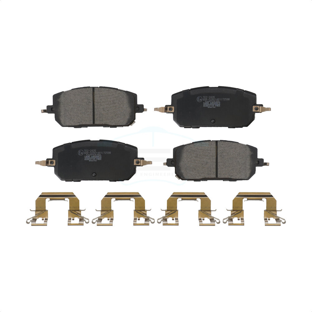 Front Ceramic Disc Brake Pads TEC-2426 For Mazda CX-50 MX-30 EV
