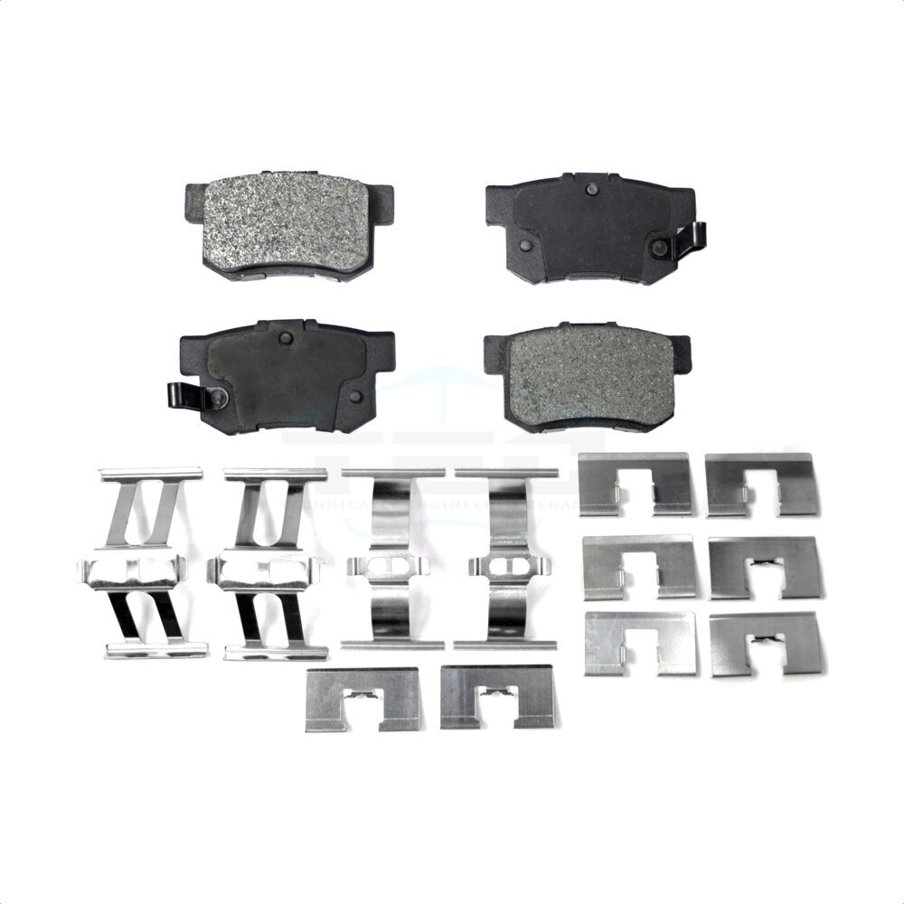 Rear Ceramic Disc Brake Pads TEC-537 For Honda Civic Acura Accord Suzuki CR-V SX4 ILX TL RDX CSX TSX