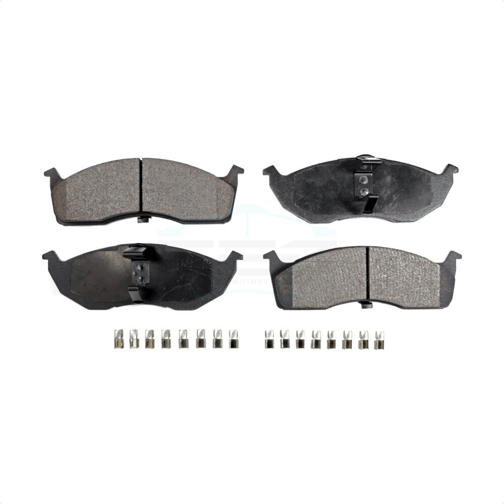 Front Ceramic Disc Brake Pads TEC-591 For Dodge Chrysler Intrepid Caravan Concorde Grand Plymouth &