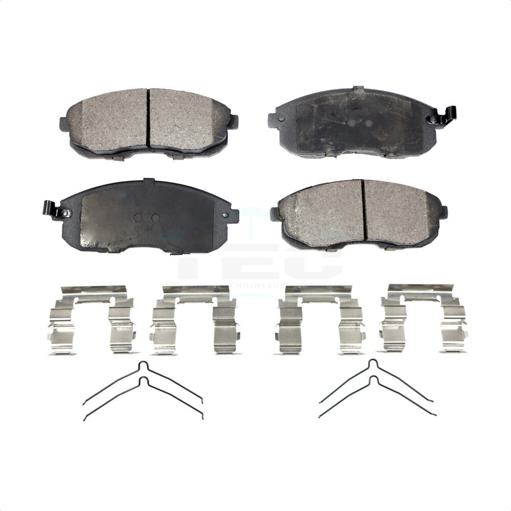 Front Ceramic Disc Brake Pads TEC-653 For Nissan Sentra Altima Maxima INFINITI G20 I30 Altra EV