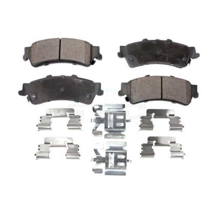 Rear Ceramic Disc Brake Pads TEC-792 For Chevrolet GMC Silverado 1500 Sierra Cadillac DTS Classic XL