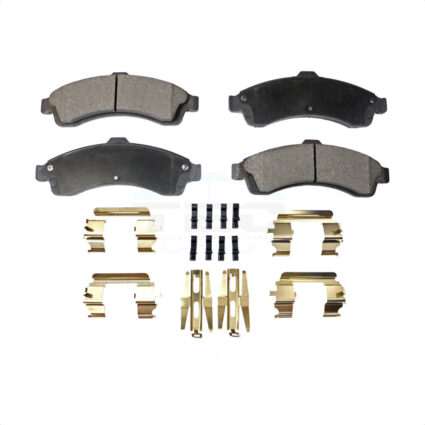 Front Ceramic Disc Brake Pads TEC-882 For GMC Chevrolet Envoy Trailblazer XL EXT SSR Oldsmobile XUV