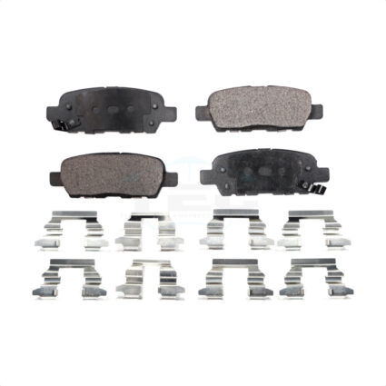 Rear Ceramic Disc Brake Pads TEC-905 For Nissan Rogue Sentra Altima Murano INFINITI Sport Pathfinder
