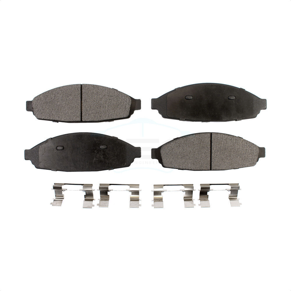 Front Ceramic Disc Brake Pads TEC-931 For Ford Crown Victoria Lincoln Town Car Mercury Grand Marquis