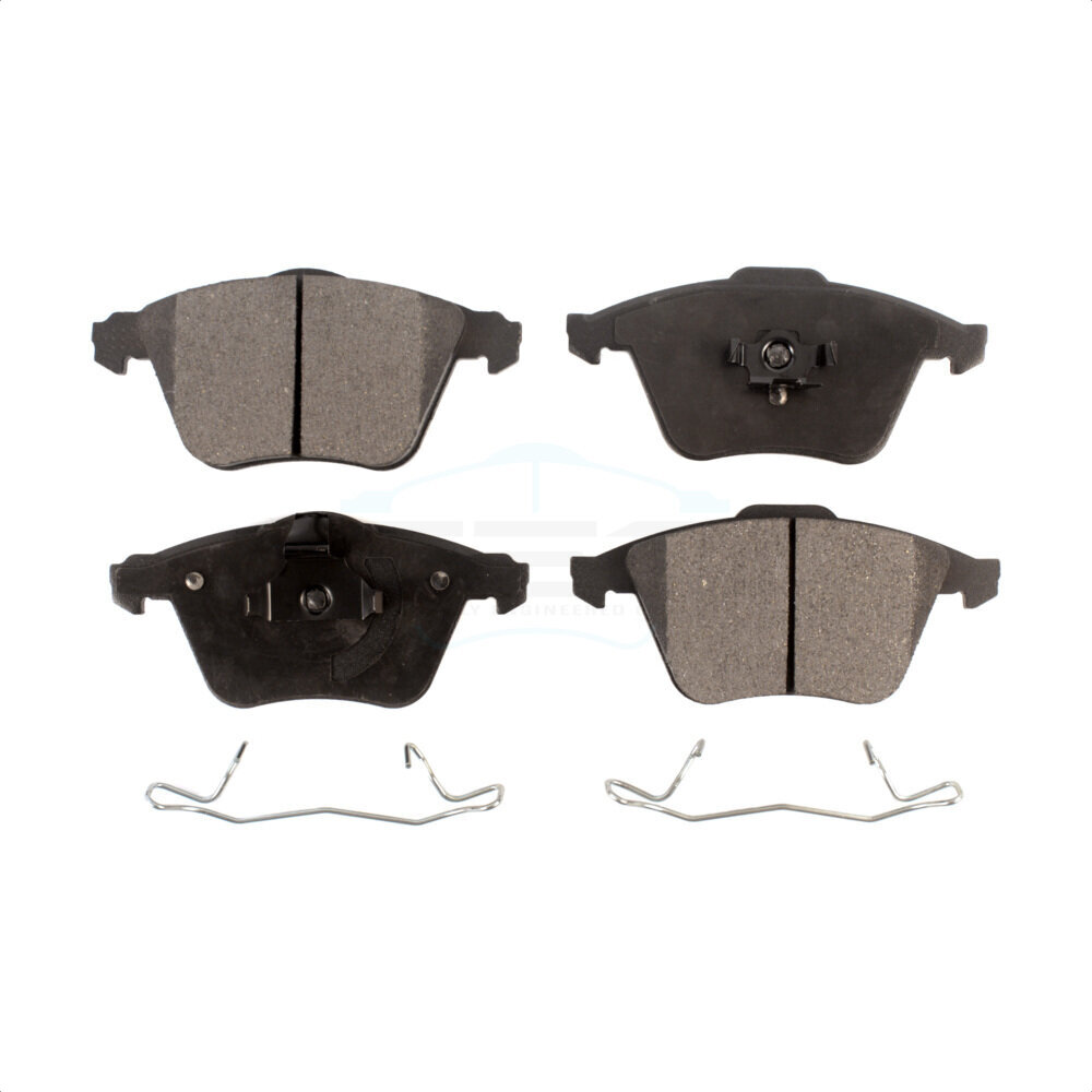 Front Ceramic Disc Brake Pads TEC-979 For 2003-2014 Volvo XC90 With 316mm Diameter Rotor