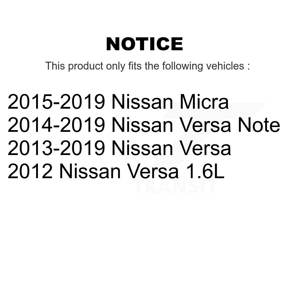 Rear Coated Brake Drum (1 Piece Only) GCR-97836 For Nissan Micra Versa Note - Image 2