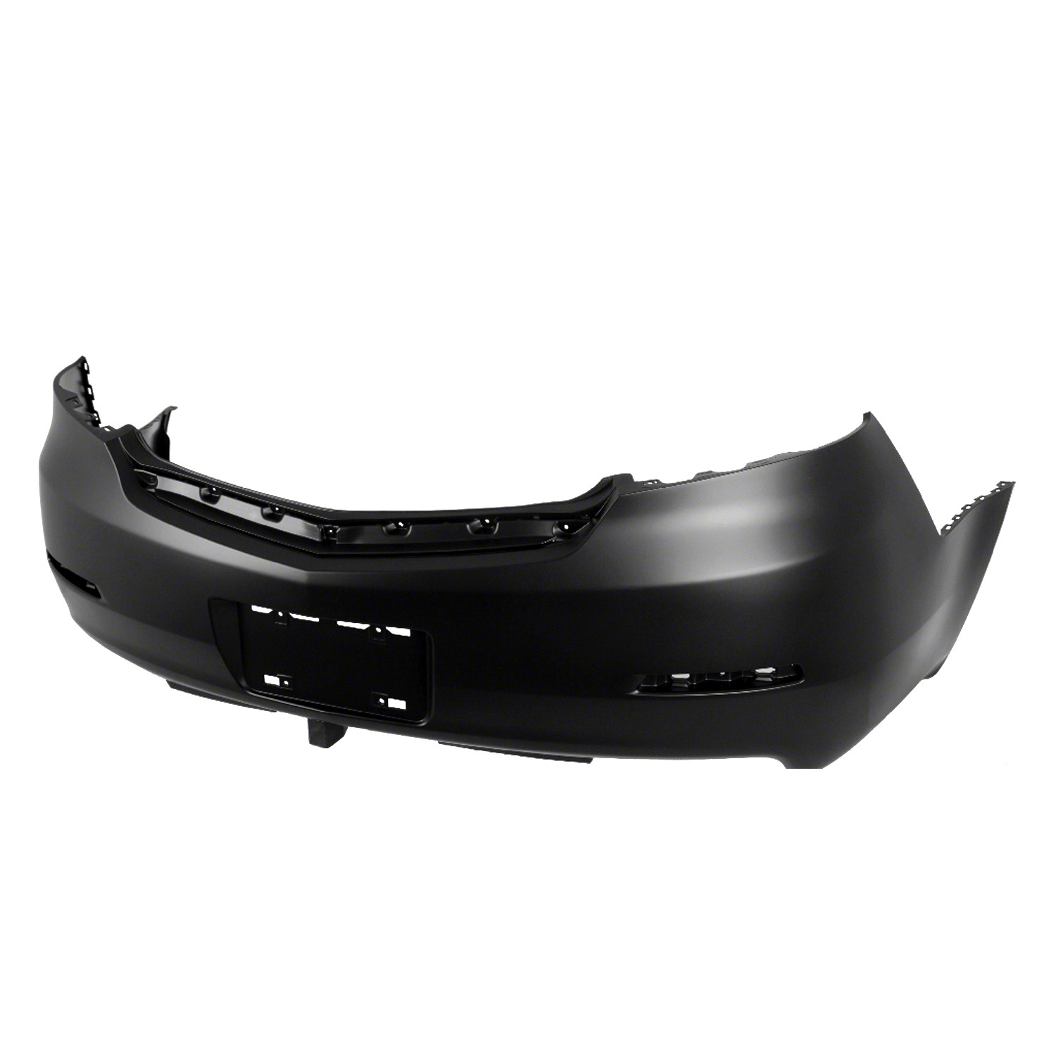 Bumper Cover Rear w/o Parking Assist Primed for Acura TL 2012–2014