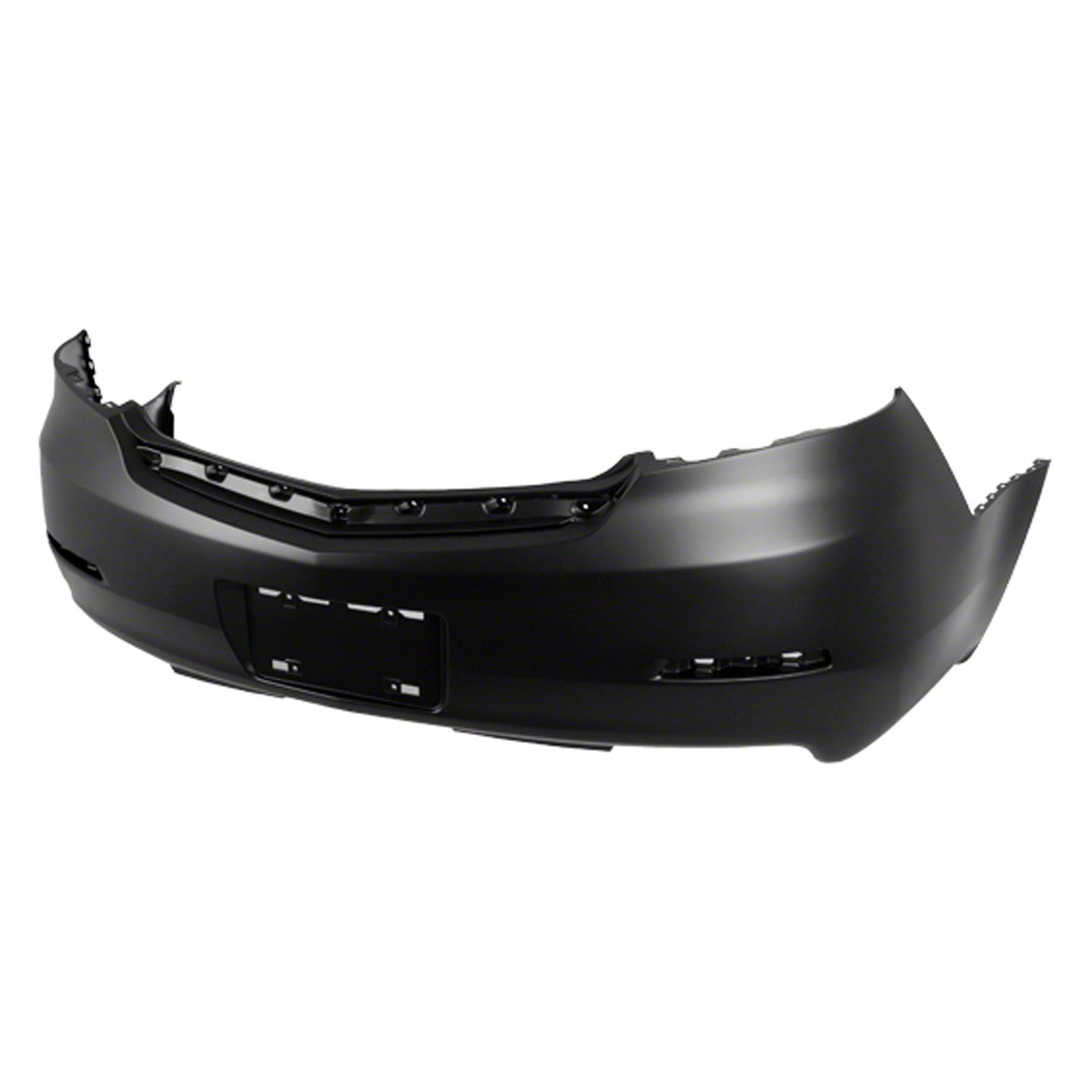 Bumper Cover Rear w/o Parking Assist Primed CAPA for Acura TL 2012–2014