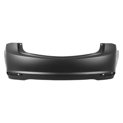 Bumper Cover Rear w/o Advance Pkg w/o Parking Sensors Primed CAPA for Acura TLX 2015–2020