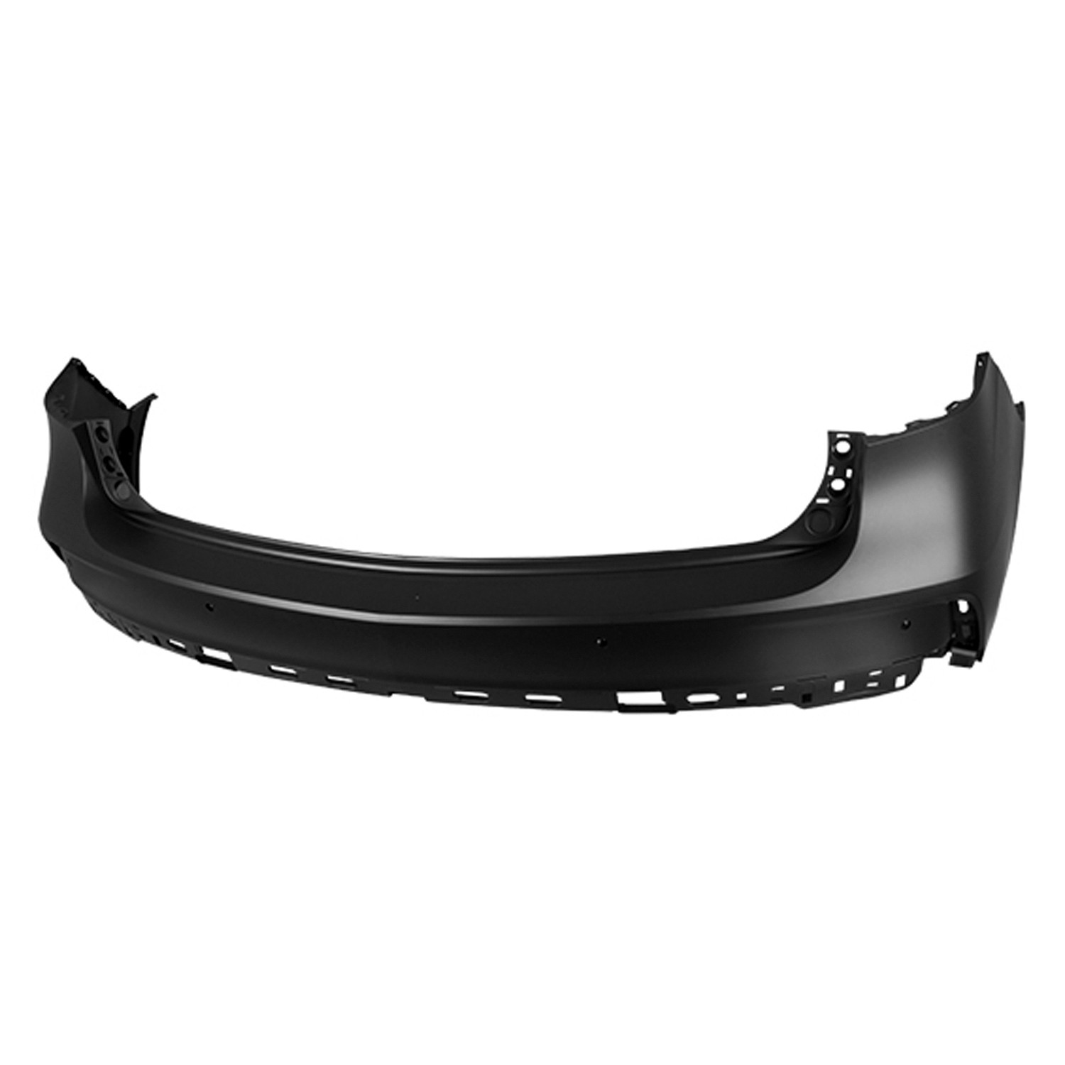 Bumper Cover Rear w/Parking Sensors Primed CAPA for Acura MDX 2017–2018