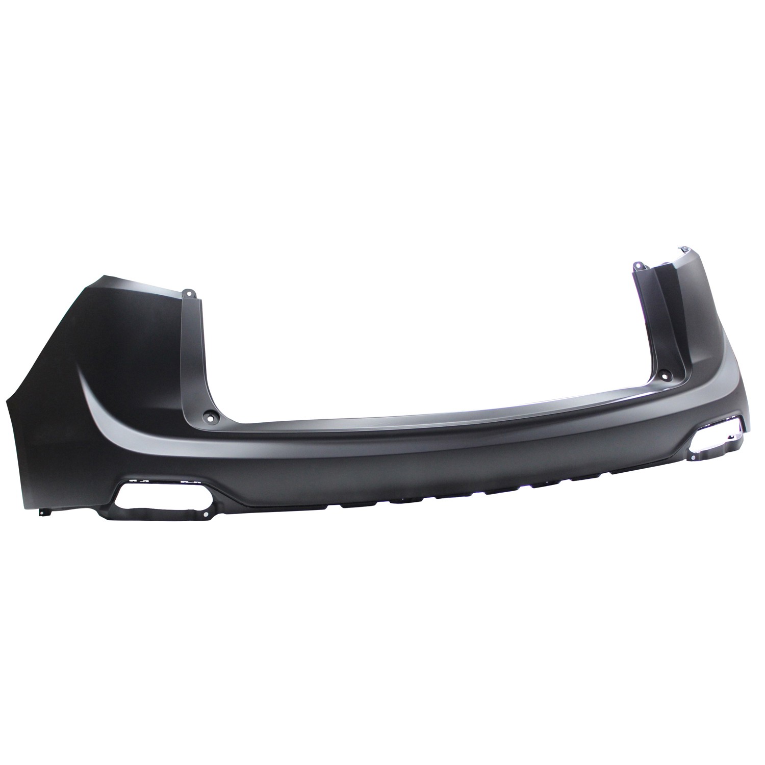 Bumper Cover Rear Upper w/o Parking Sensors Primed CAPA for Acura RDX 2019–2021