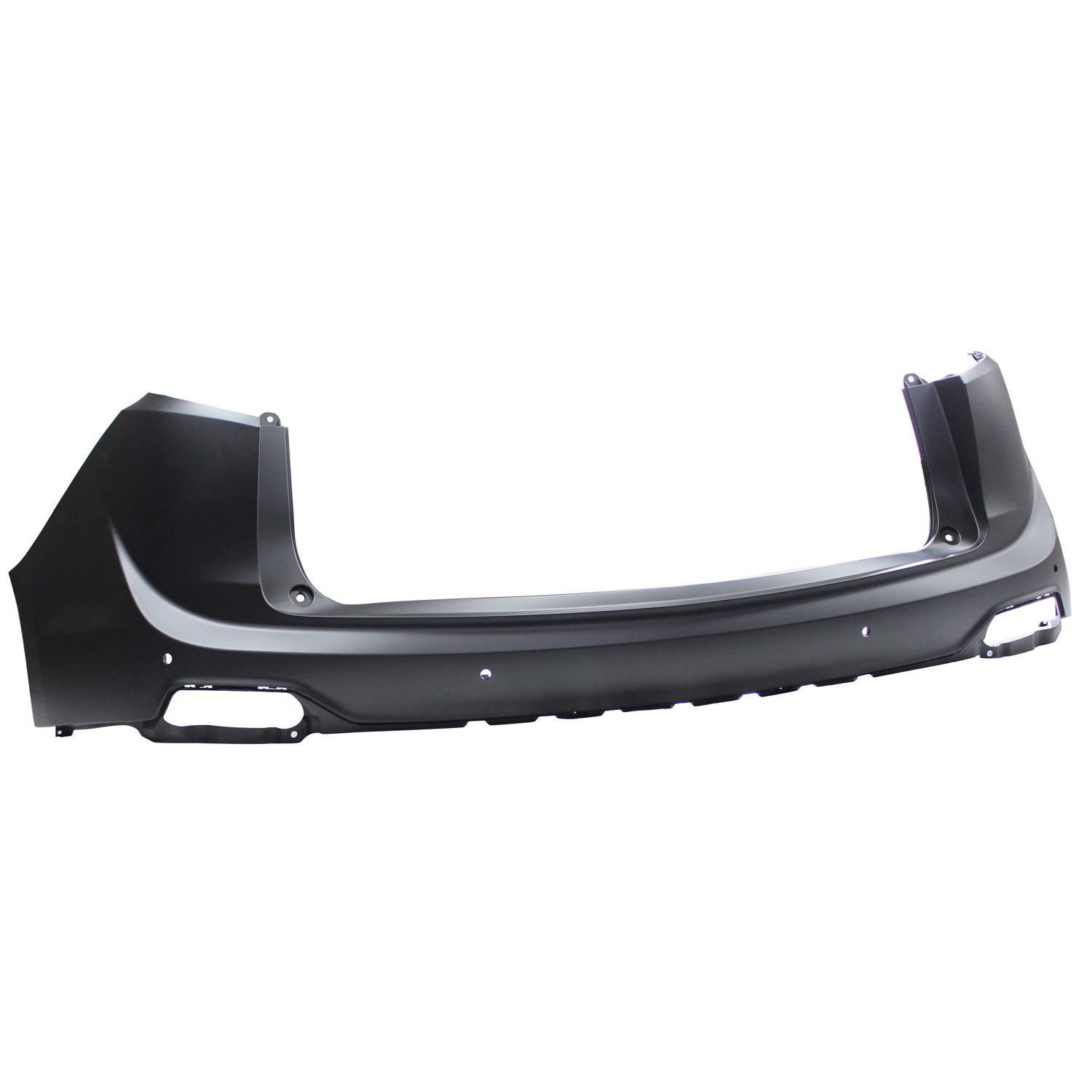 Bumper Cover Rear Upper w/Parking Sensors Primed CAPA for Acura RDX 2019–2021