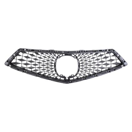 Grille Assembly w/Surround View Camera Dark Gray CAPA for Acura RDX 2019–2023