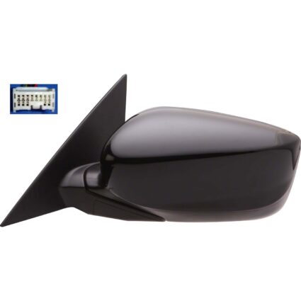 Door Mirror Left Power Heated w/Cover for Acura ILX 2013–2017