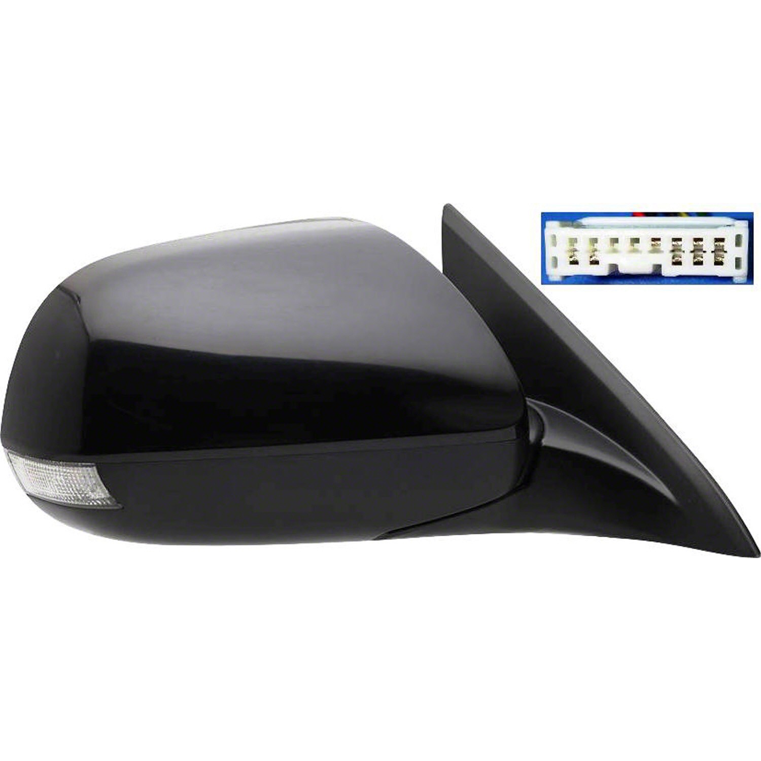 Door Mirror Assembly Right Power Heated w/Signal Lamp w/Memory for Acura TSX 2009–2014
