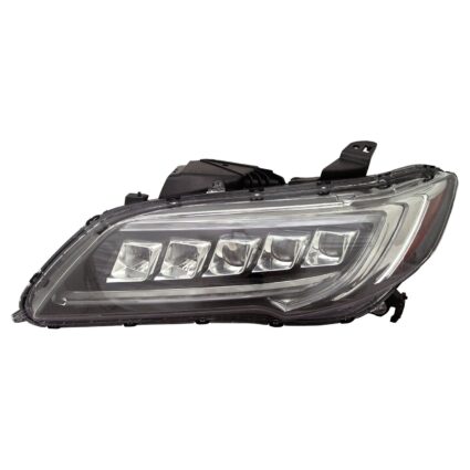 Headlight Assembly Composite Left LED CAPA for Acura RDX 2016–2018