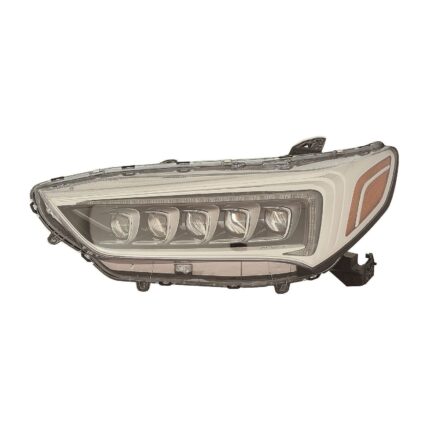 Headlight Assembly Composite Left BASE/ADVANCE/ELITE/TECHNOLOGY PKG CAPA for Acura TLX 2018–2020