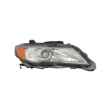 Headlight Assembly Composite Right HID w/High-Beam Bulb w/Signal Lamp No HID Components CAPA for Acura RDX 2013–2015