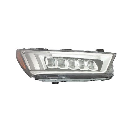 Headlight Assembly Composite Right LED w/o A-Spec Pkg w/o Auto Level Control CAPA for Acura MDX 2017–2020