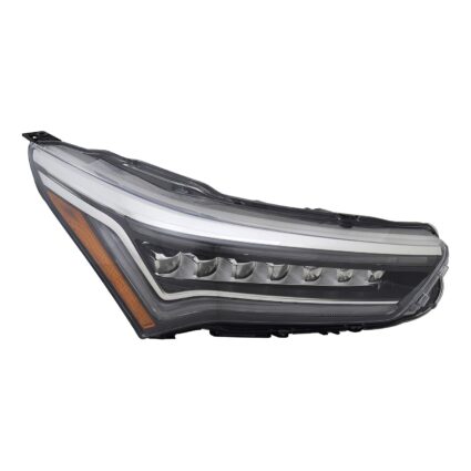 Headlight Assembly Composite Right LED w/o Adaptive Headlamps CAPA for Acura RDX Base Tech 2019–2021