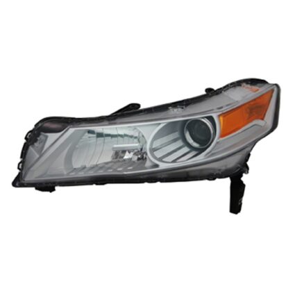 Headlight Lens Housing Left CAPA for Acura TL 2009–2011