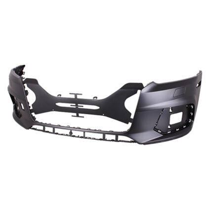 Bumper Cover Front w/o Parallel Park Assist w/o Parking Aid 1 Piece Design Primed CAPA for Audi Q3 2016–2018