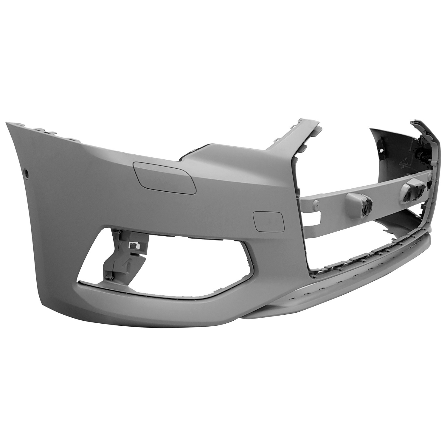 Bumper Cover Front w/o S-Line Pkg w/Parallel Park Assist Primed for Audi A6 Quattro 2019–2023