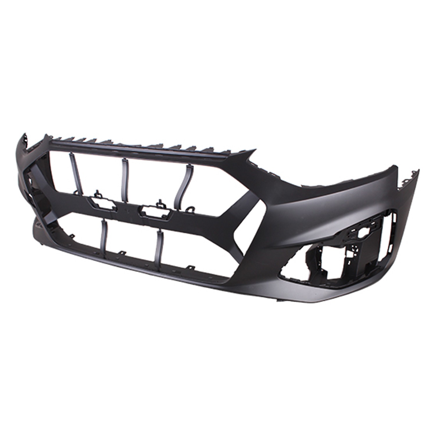 Bumper Cover Front w/S-Line Pkg w/o Headlamp Washer w/o Parallel Park Assist Primed CAPA for Audi A4 S4 A4 Quattro