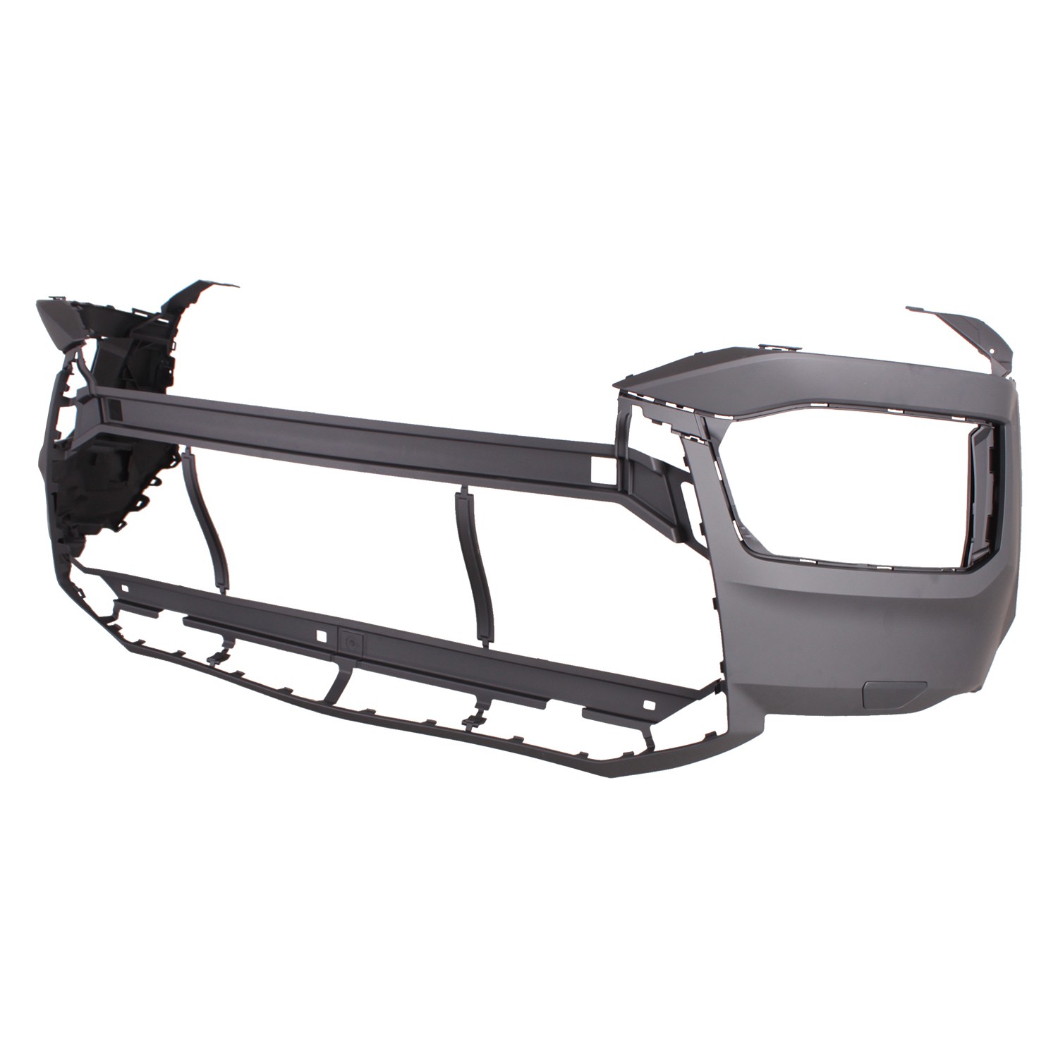 Bumper Cover Front w/o S-Line Pkg w/o Headlamp Washer w/o Parallel Park Assist Primed CAPA for Audi Q7 2020–2023
