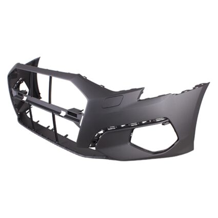 Bumper Cover Front w/o S-Line Pkg w/o Parallel Park Assist Primed CAPA for Audi A3 A3 Quattro