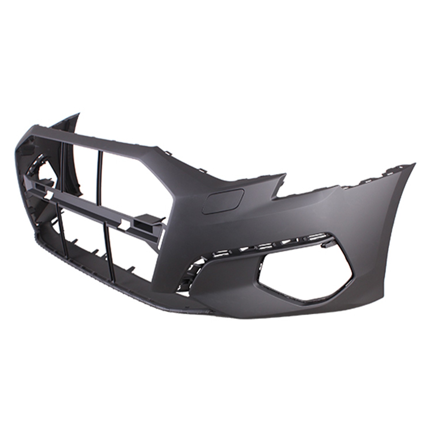 Bumper Cover Front w/o S-Line Pkg w/o Parallel Park Assist Primed CAPA for Audi A3 A3 Quattro