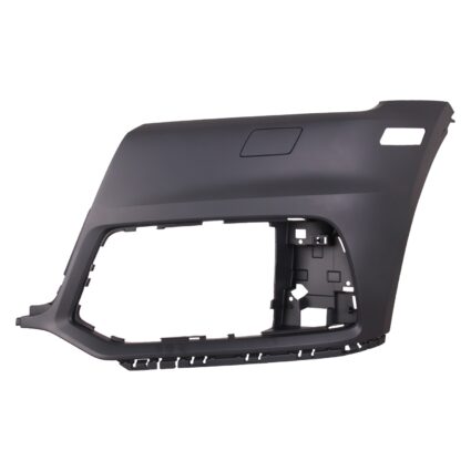 Bumper Cover Front Left w/o Parallel Park Assist w/o Parking Aid Primed CAPA for Audi Q5 2018–2020