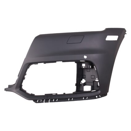 Bumper Cover Front Left w/o S-Line Pkg w/o Parallel Park Assist w/Parking Aid Primed CAPA for Audi Q5 2018–2020