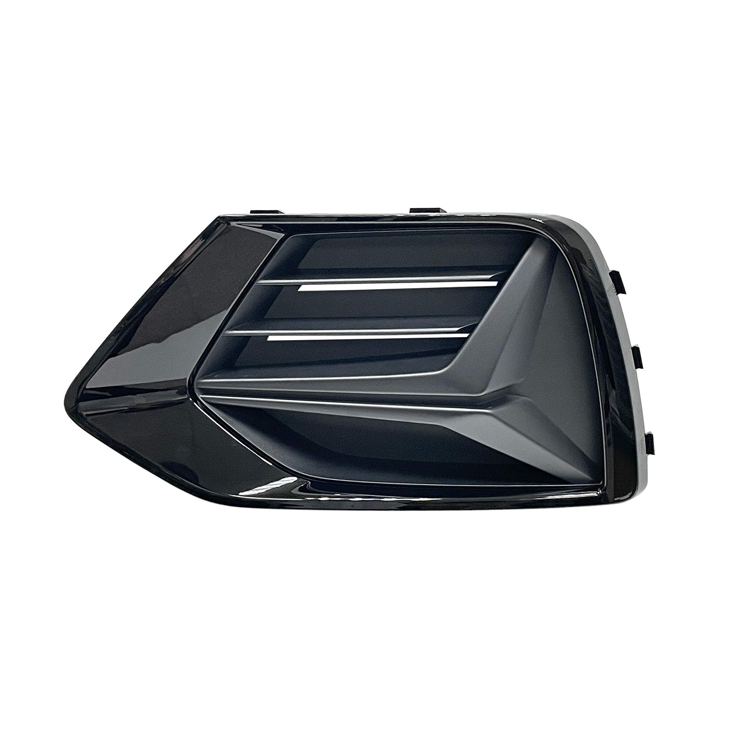 Bumper Insert Front Left Outer Grille Glossy Black for Audi Q3 2019–2023
