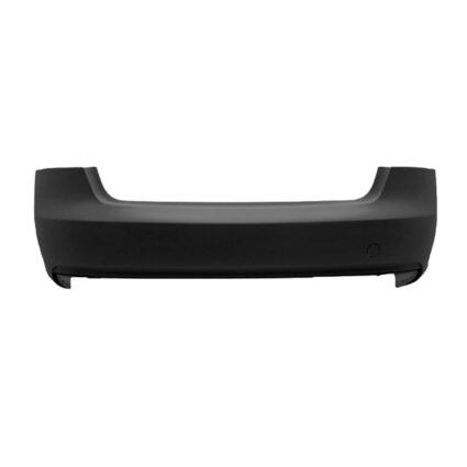 Bumper Cover Rear w/o S-Line Pkg w/o Parking Aid Sensors Primed CAPA for Audi A5 Quattro Convertible Coupe 2012–2017