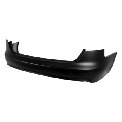 Bumper Cover Rear w/o Parking Aid Sensors w/o S-Line Pkg Primed for Audi A4 Sedan 2013–2016