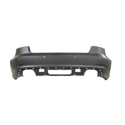 Bumper Cover Rear w/Parking Aid w/o Parallel Park Assist Primed for Audi A3 2015–2016