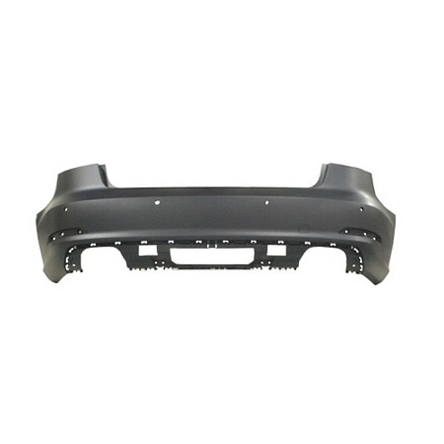 Bumper Cover Rear w/Parking Aid w/o Parallel Park Assist Primed for Audi A3 2015–2016
