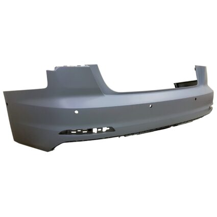 Bumper Cover Rear w/o S-Line Pkg w/Parallel Park Assist Primed for Audi A6 Quattro 2019–2023