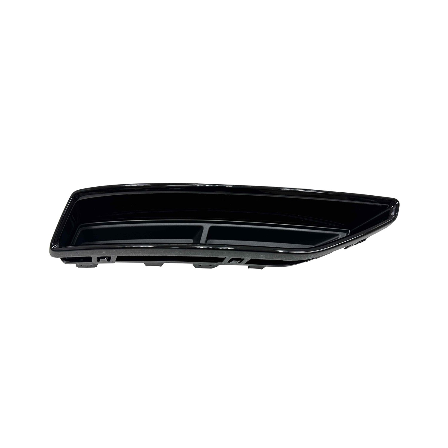 Bumper Cover Molding Rear Left Diffuser Trim Gloss Black for Audi Q3 2019–2023