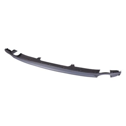 Bumper Valance / Grille Kit Rear w/S-Line Pkg Single Pipe Matte Black Panel CAPA for Audi A4 2017–2018