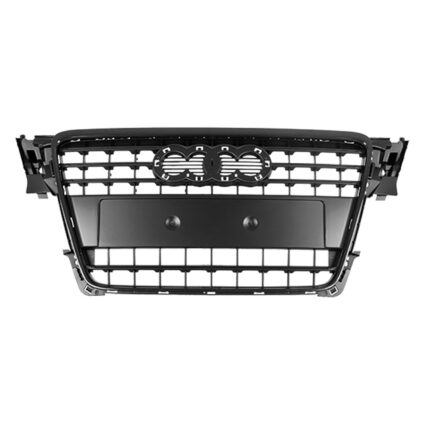 Grille Assembly Black for Audi A4 2009–2016